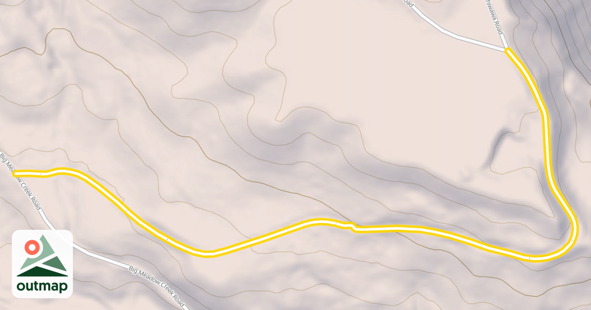 Map of West Chiwawa Road