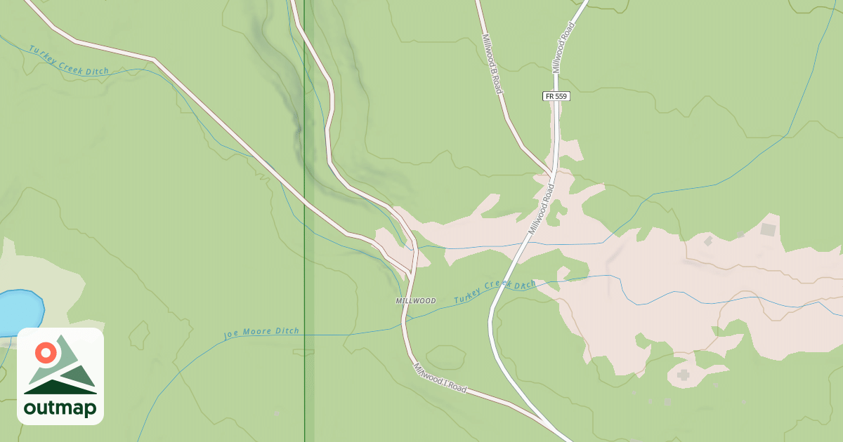 Map of MILLWOOD I