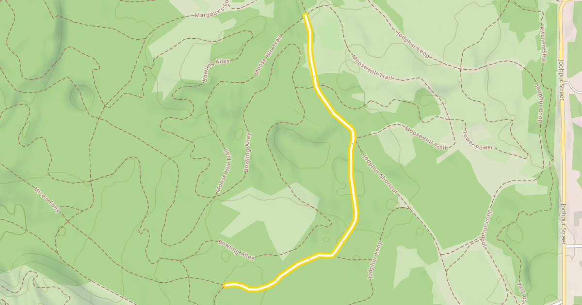 Map preview of Jodphur Loop