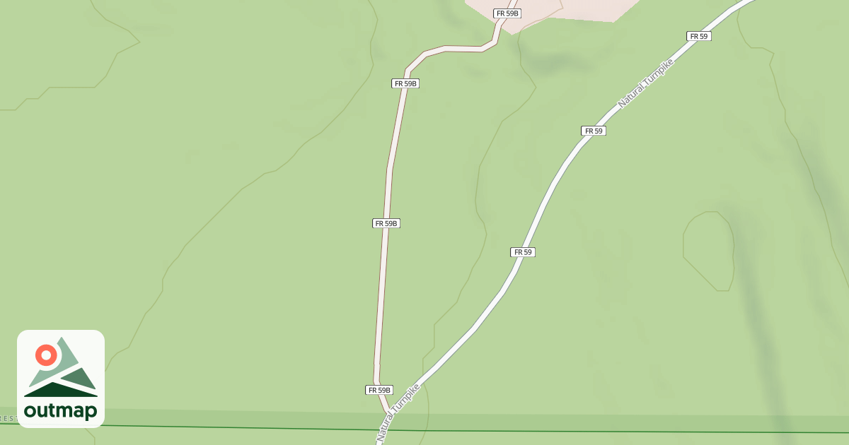 Map of STEAM MILL SPUR