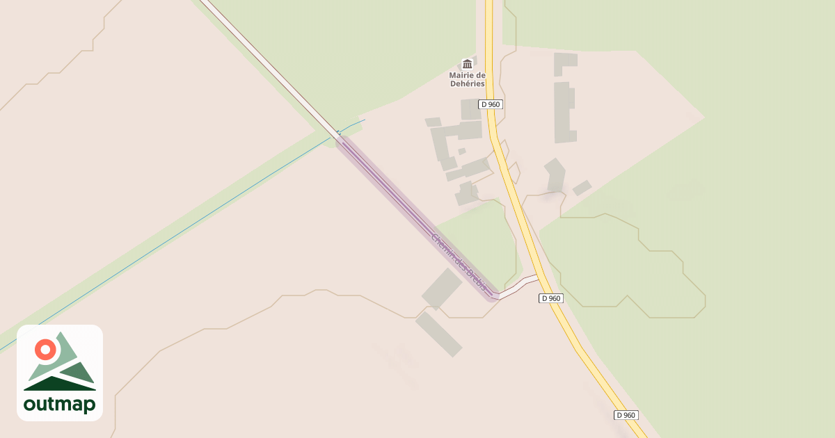 Map of Chemin des Brebis