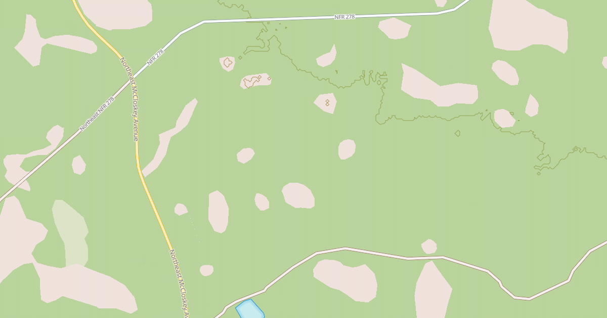 Map preview of USFS National Forest System Roads {5B08227E-6B6C-4674-B006-EF0AE601FB40}