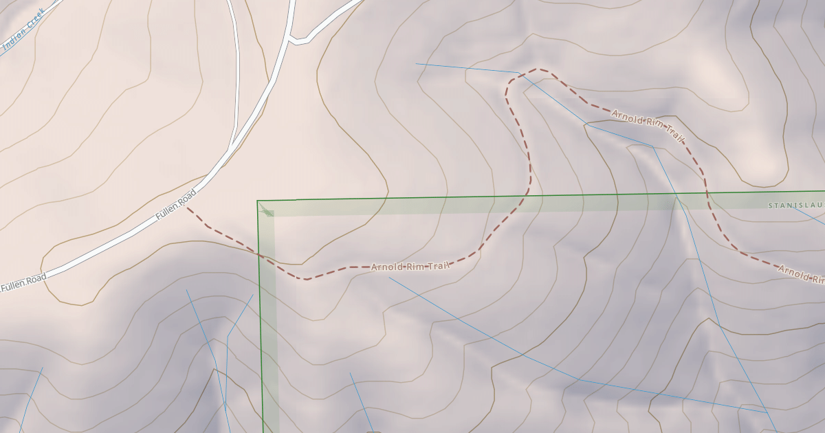 Map preview of USFS Motor Vehicle Use Map Roads {61E489D5-BC8F-4411-A426-ED9DDEFF2486}