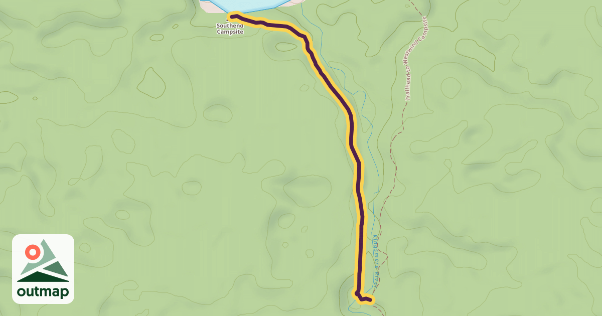 Map of Kingsmere River Trail