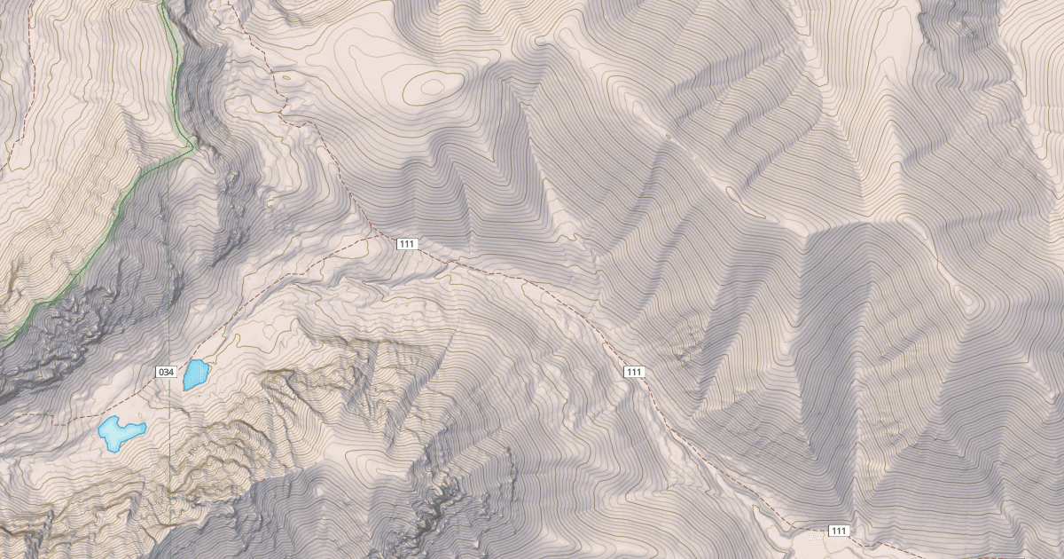 Map preview of Webber Creek - Divide Creek