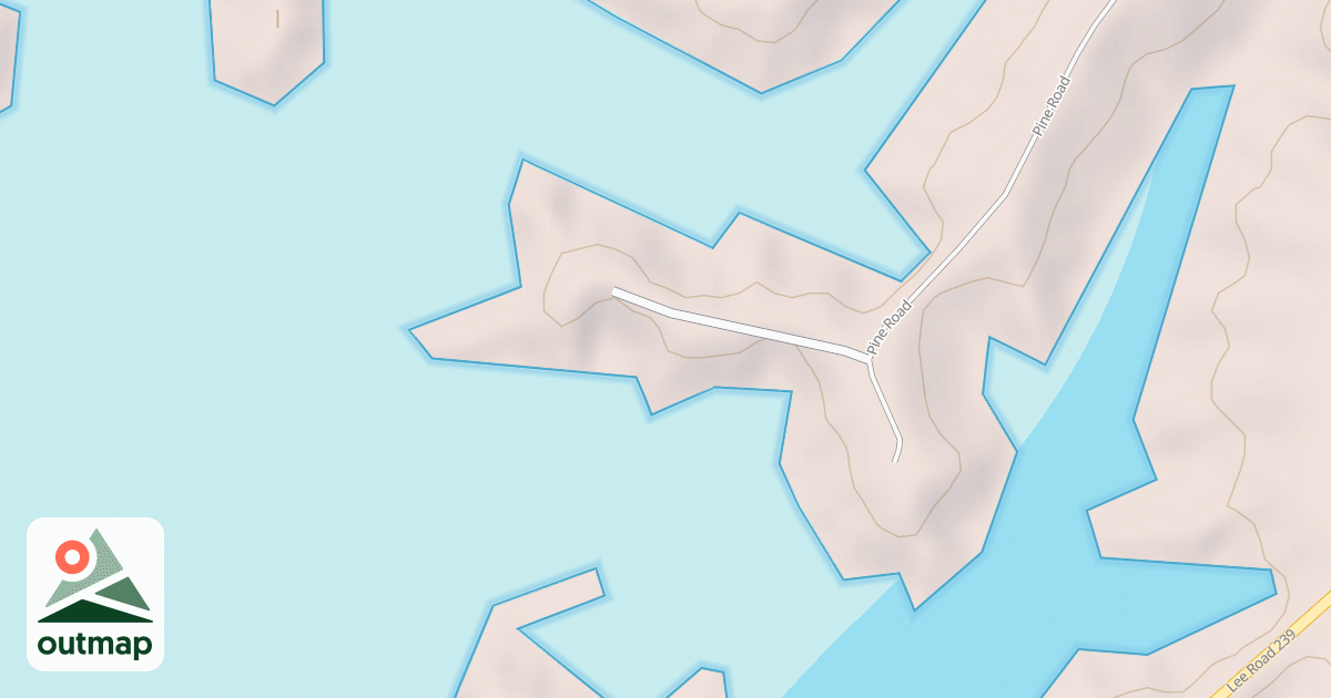 Map of WHITESIDE HOLLOW J