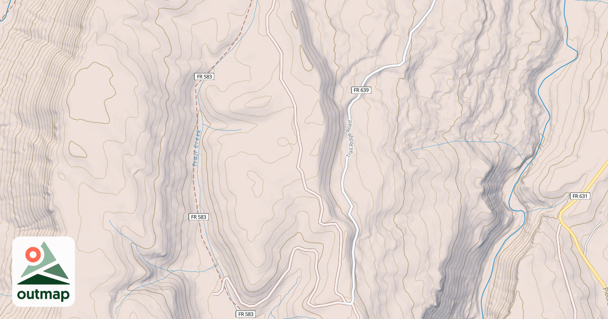 Map of TRAIL RIDGE