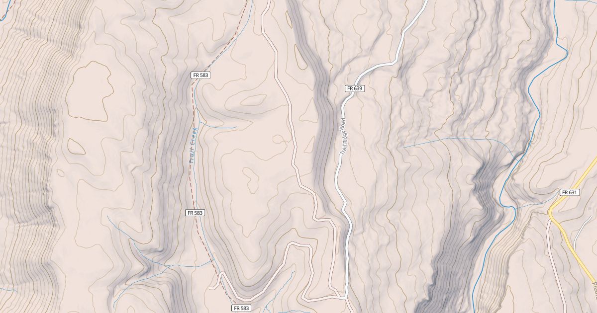 Map preview of TRAIL RIDGE