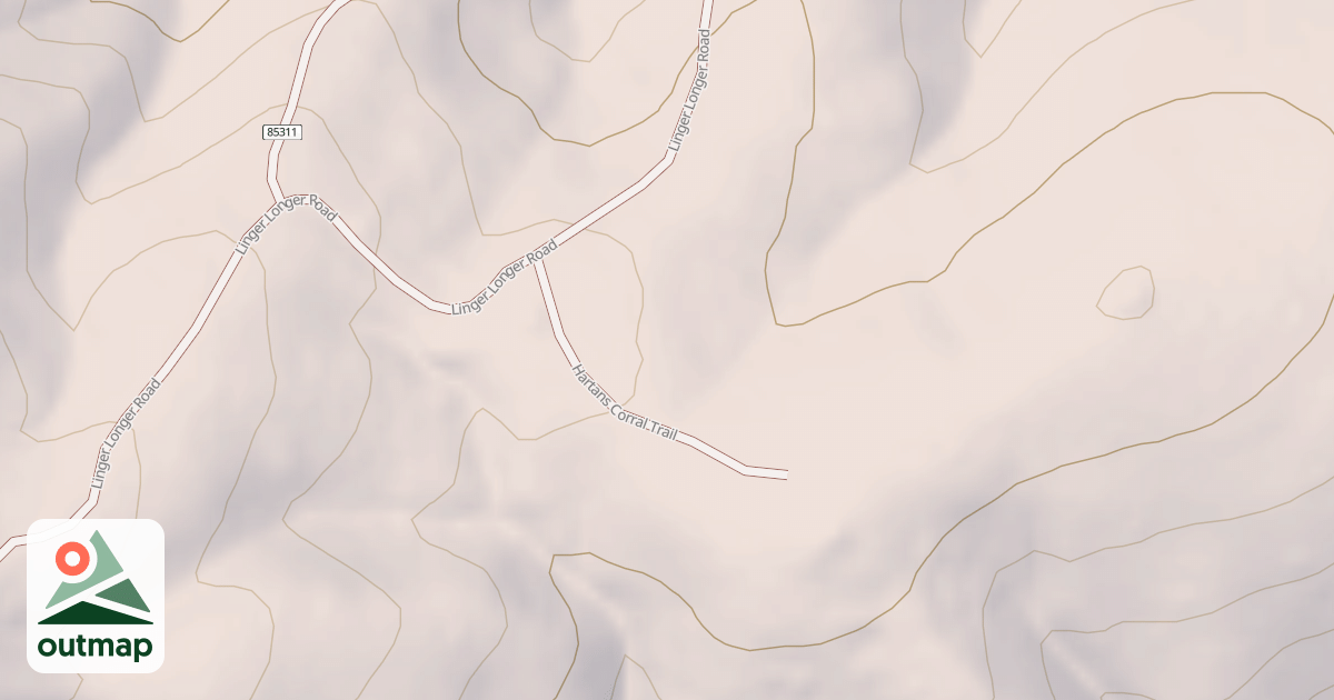 Map of HARTANS CORRAL