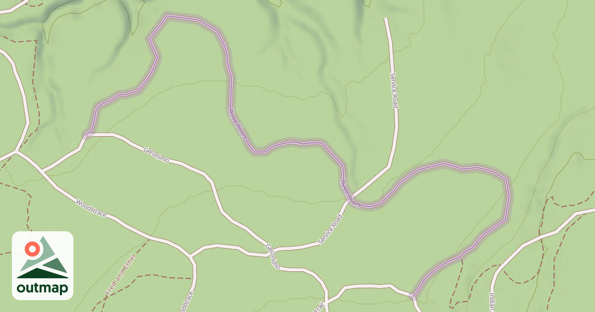 Map of Three Rivers