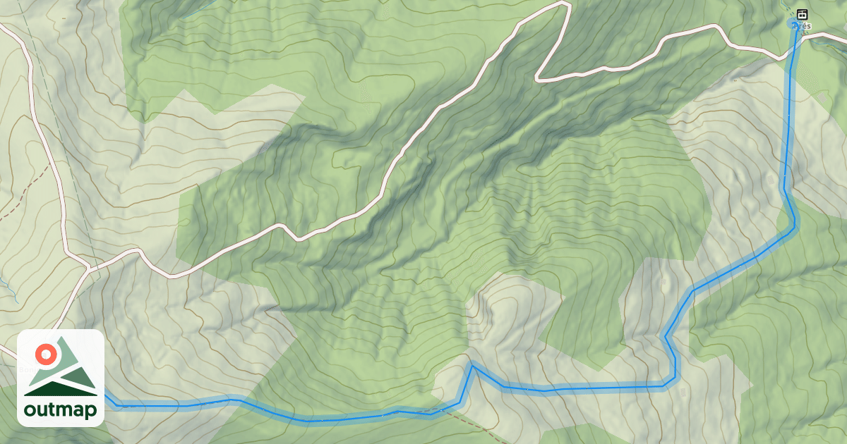 Map of Gypaète
