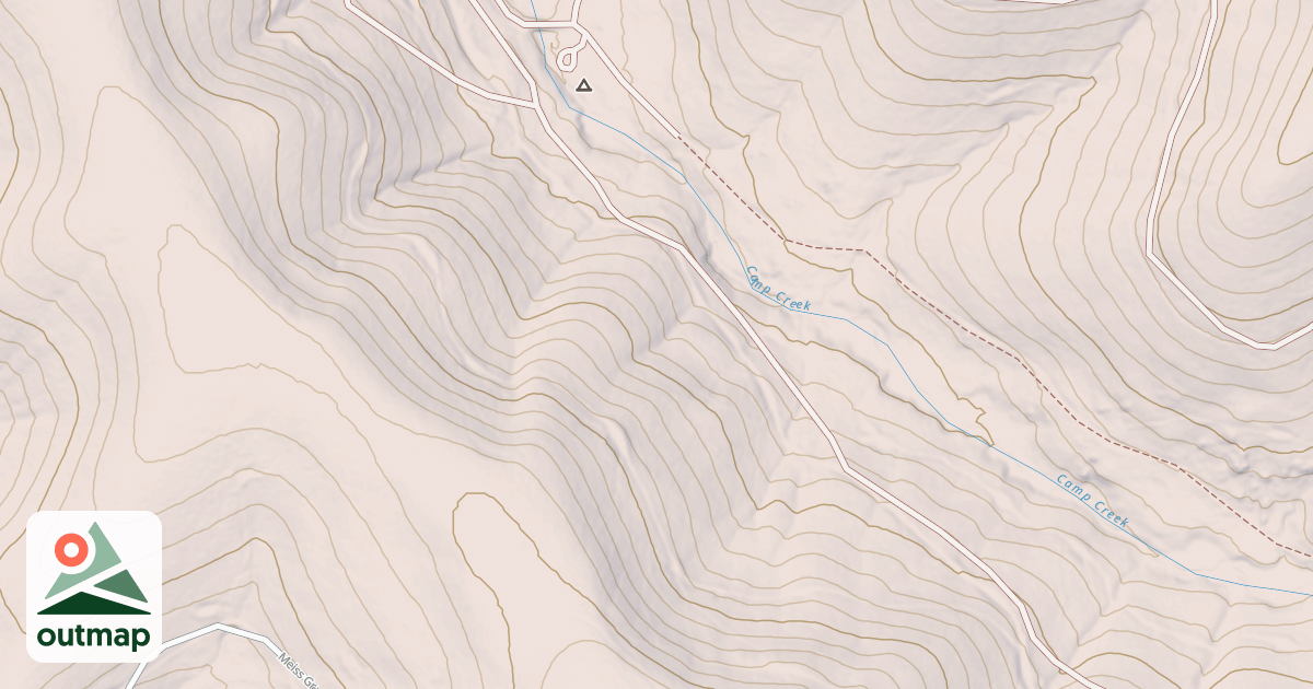 Map of CAMP NELSON