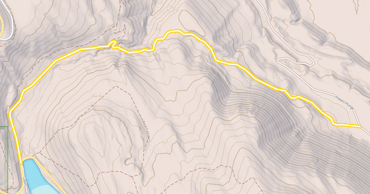 Map preview of Winthrop Trail (Upper)