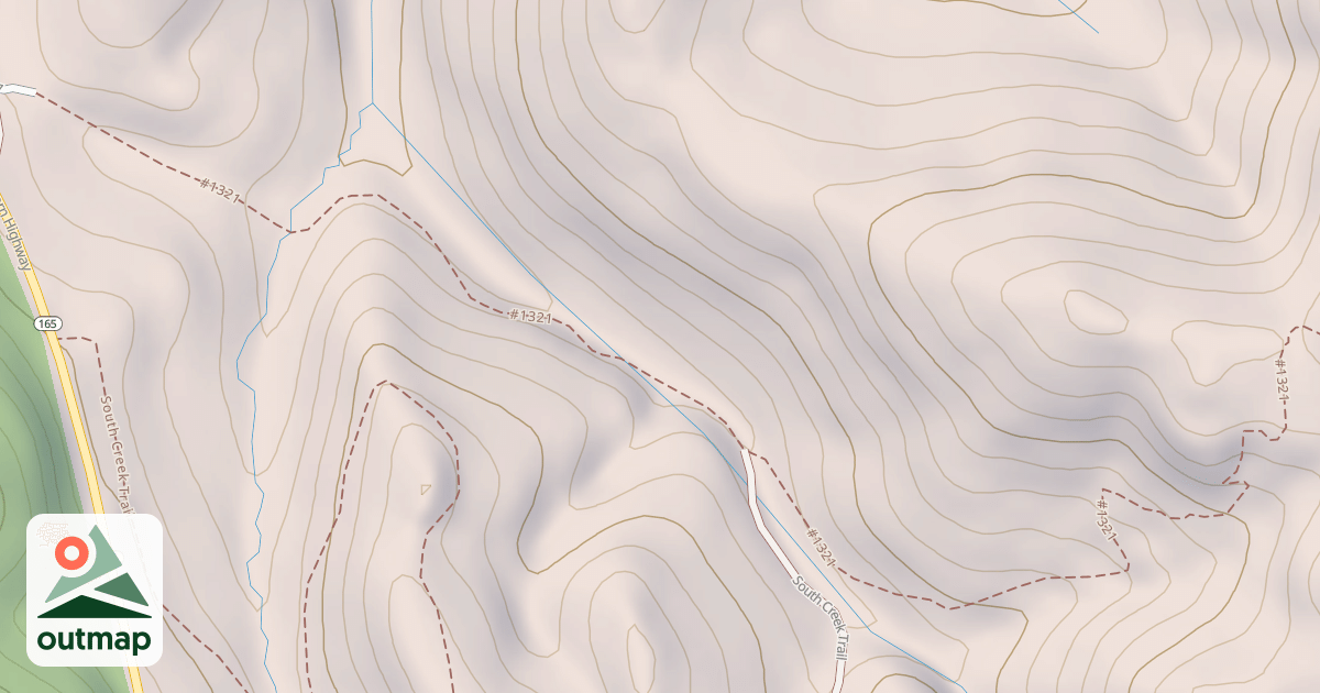 Map of South Creek