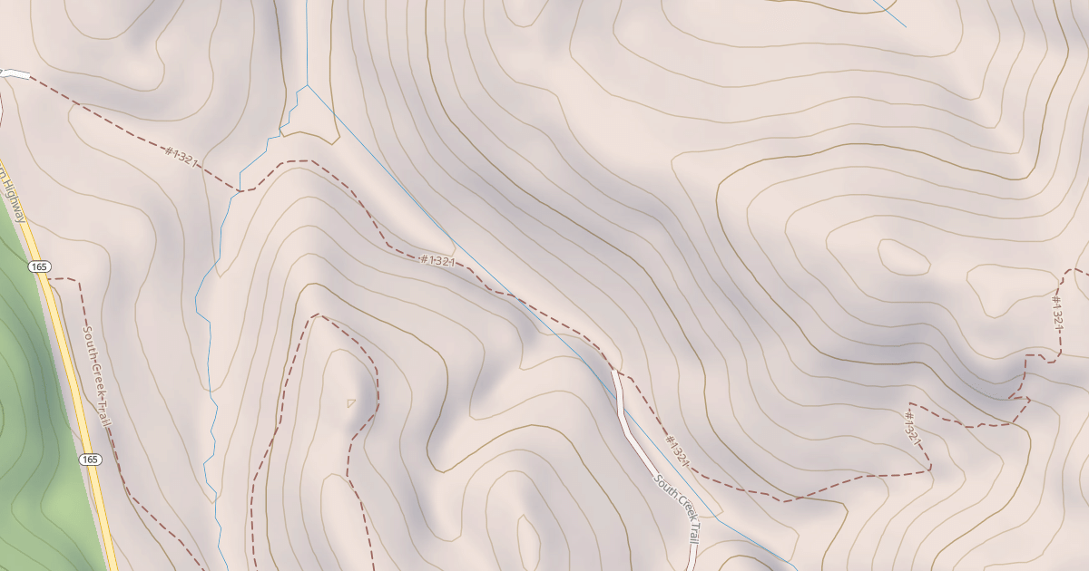 Map preview of South Creek