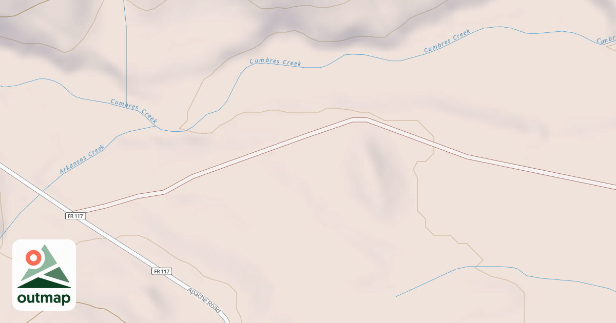 Map of GILLELAND
