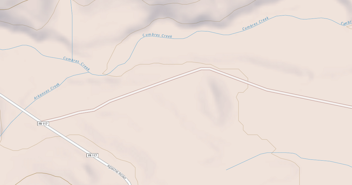 Map preview of GILLELAND
