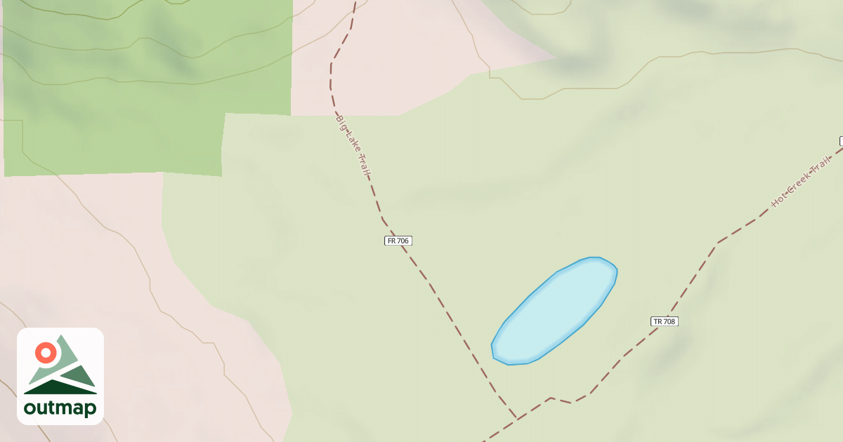 Map of Big Lake (Shawcroft)
