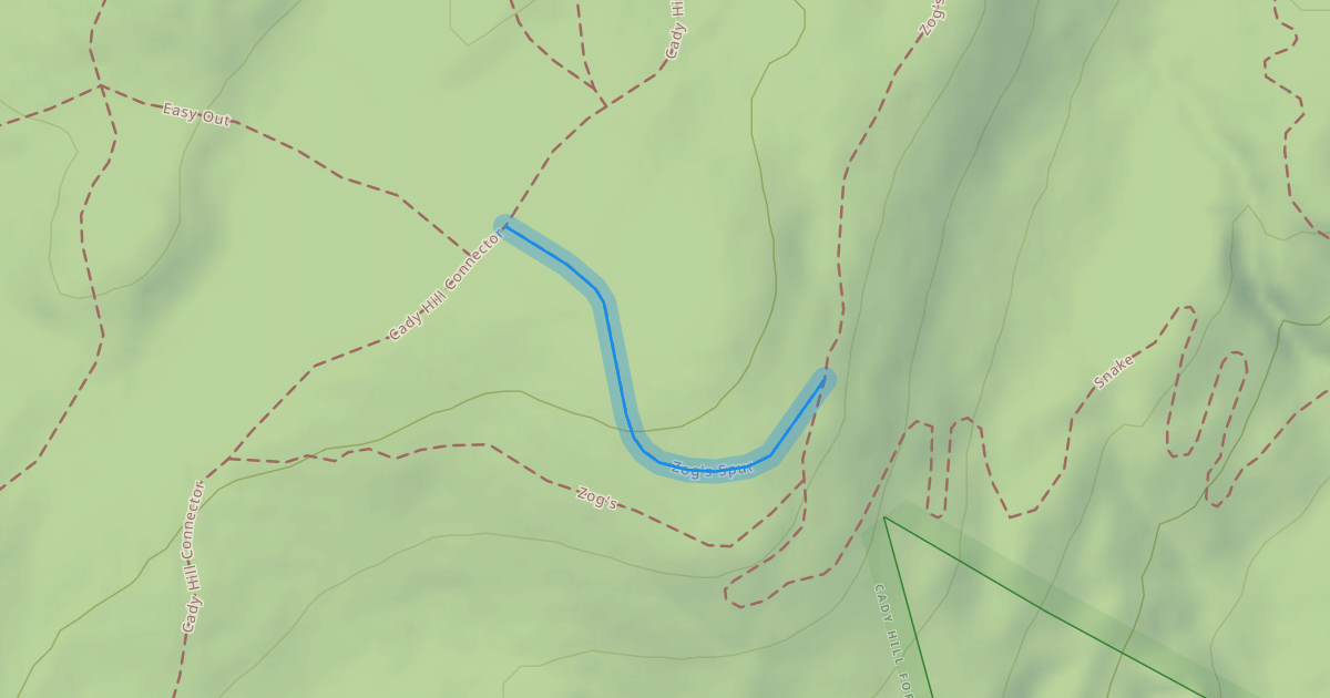 Map preview of Zog's Spur