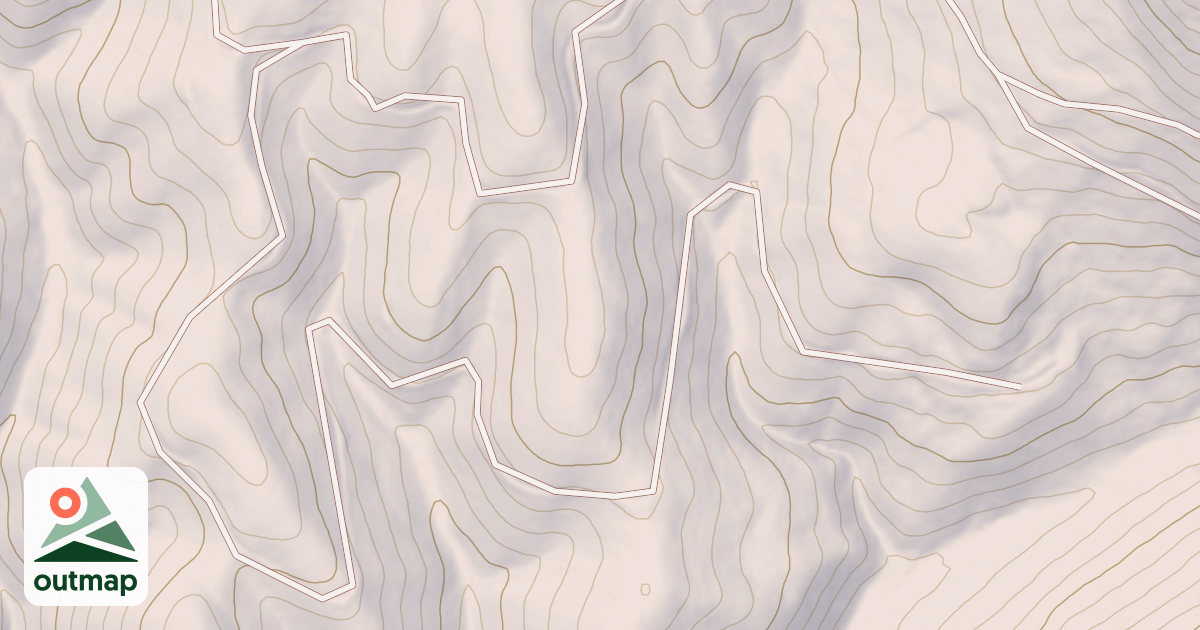 Map of MILLER CREEK SPUR