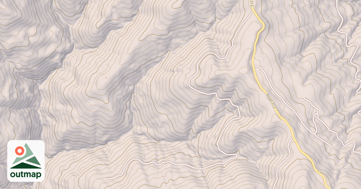 Map of BROWNS CREEK