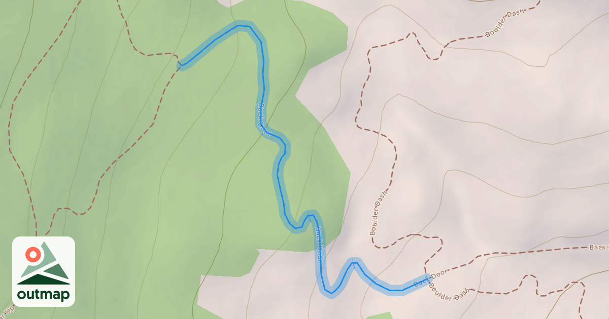 Map of Back Door