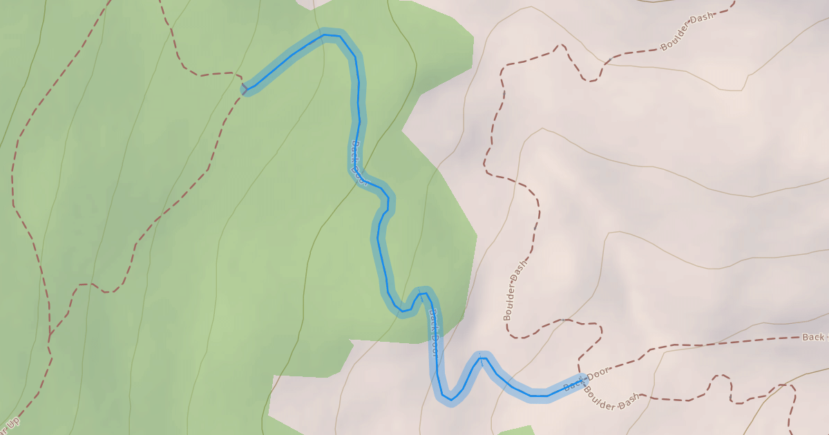 Map preview of Back Door