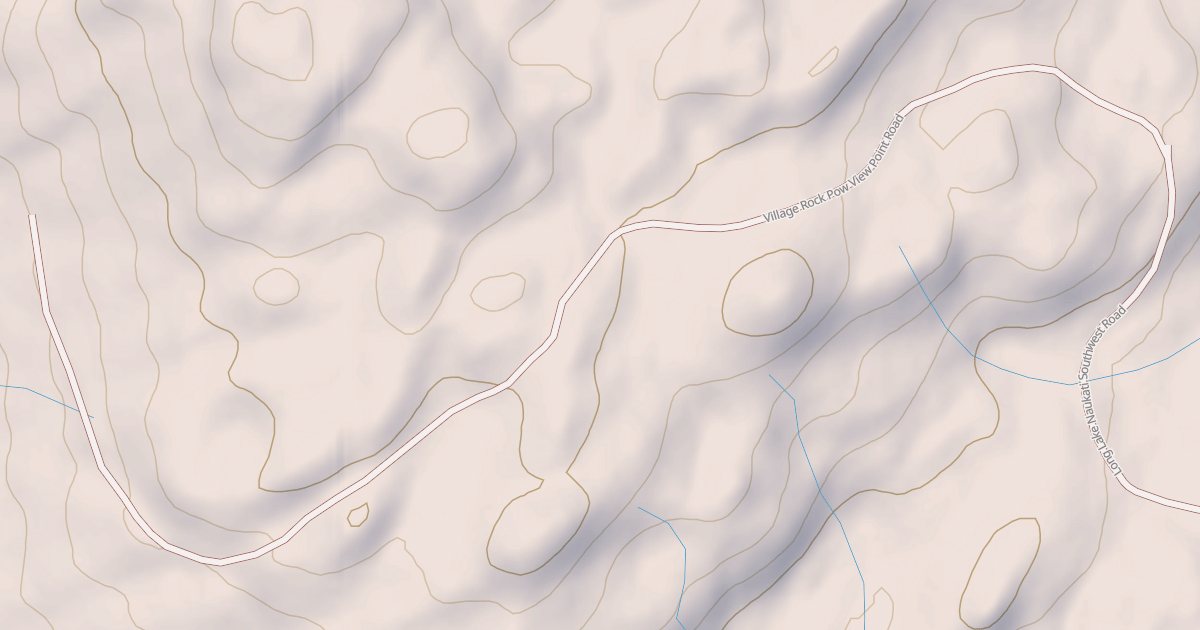 Map preview of VILLAGE ROCK POW VIEW POINT