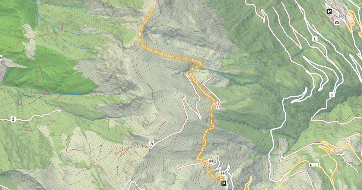 Map preview of Tuc des Arribans — Bédéret