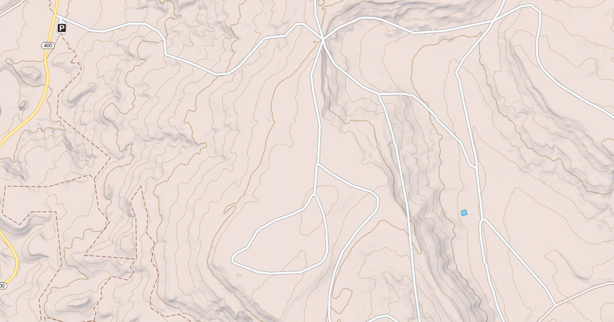 Map preview of USFS National Forest System Roads {5E707620-EB35-4FC3-B093-8C7777D38888}
