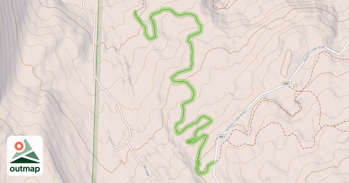 Map of Patriot Trail