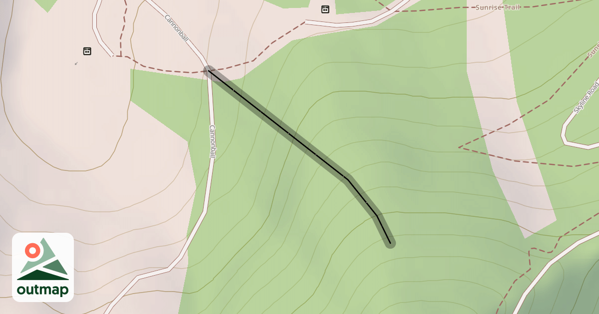 Map of Scotty's Way