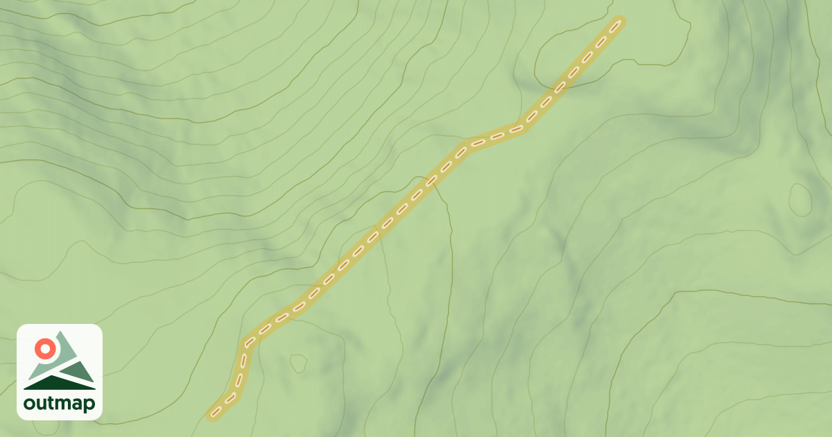 Map of Route vers Descente secrète au Parking