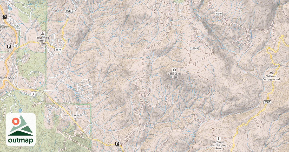 Map of CHEPO SADDLE