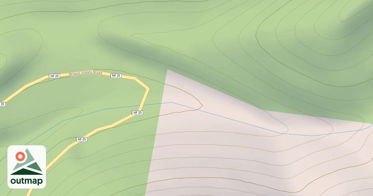 Map of ONION WATER