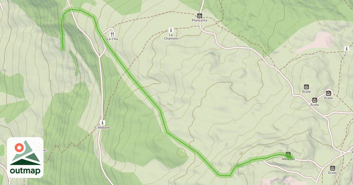 Map of La Cha