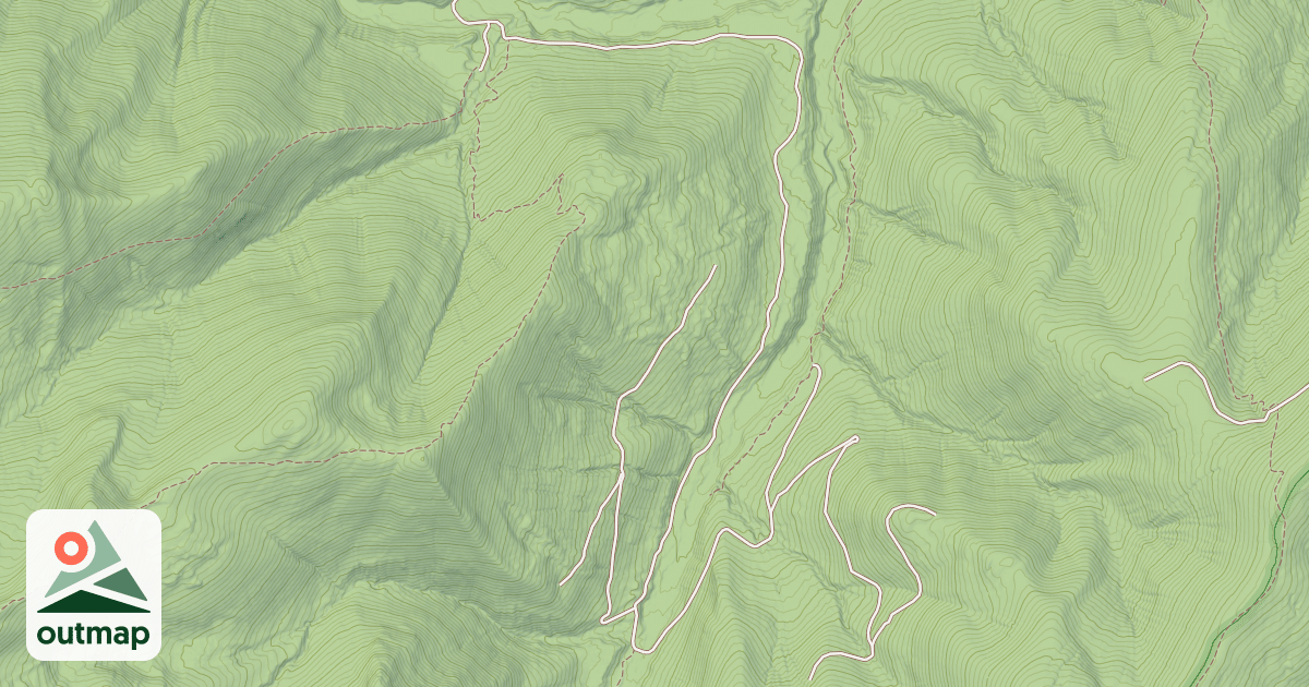 Map of EAST FORK BOULDER CREEK