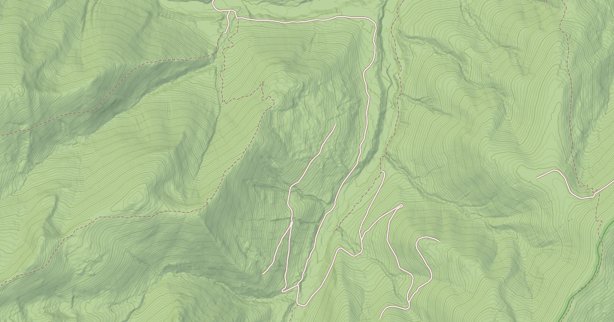 Map preview of EAST FORK BOULDER CREEK