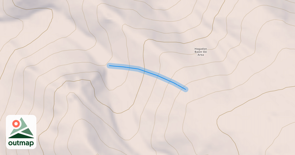 Map of Park Cutoff