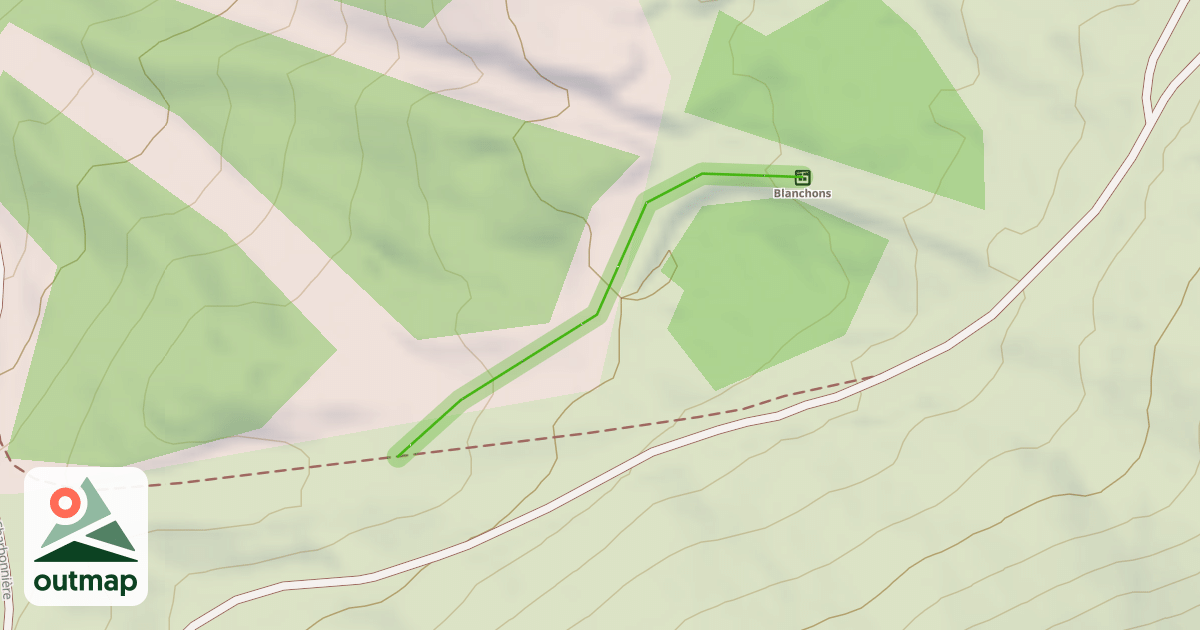 Map of Charbonnière
