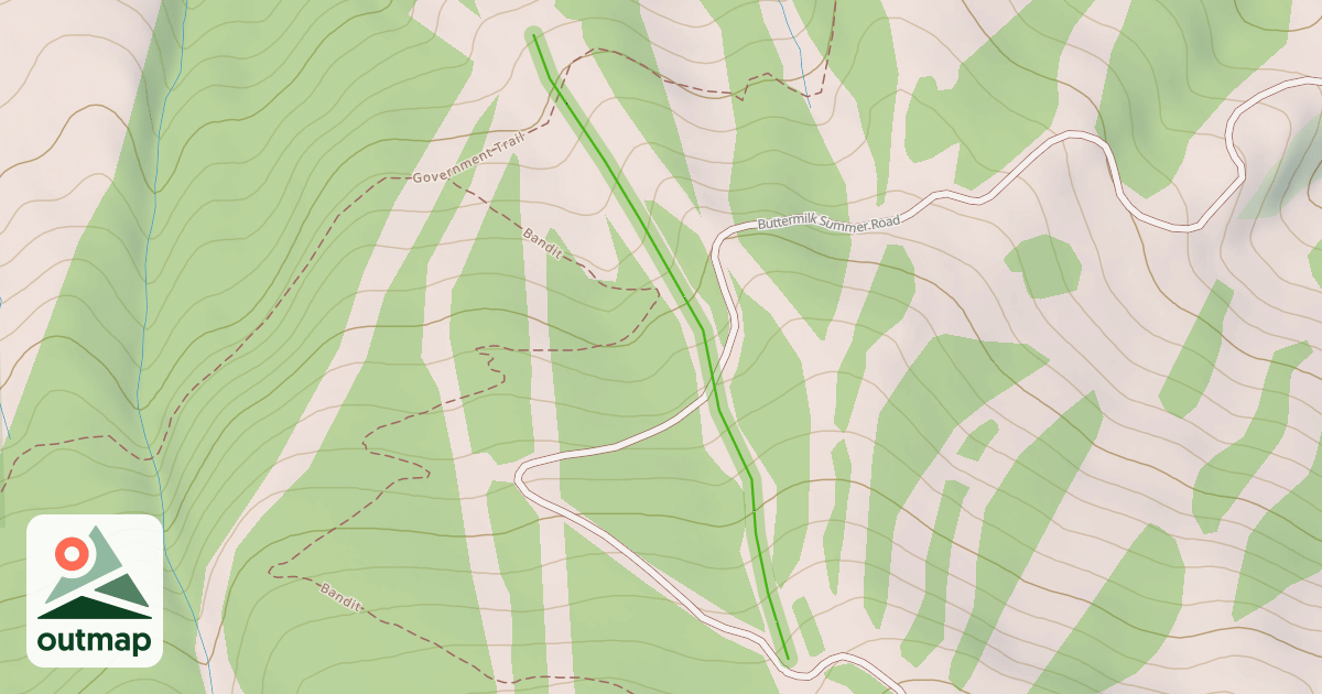 Map of Westward Ho