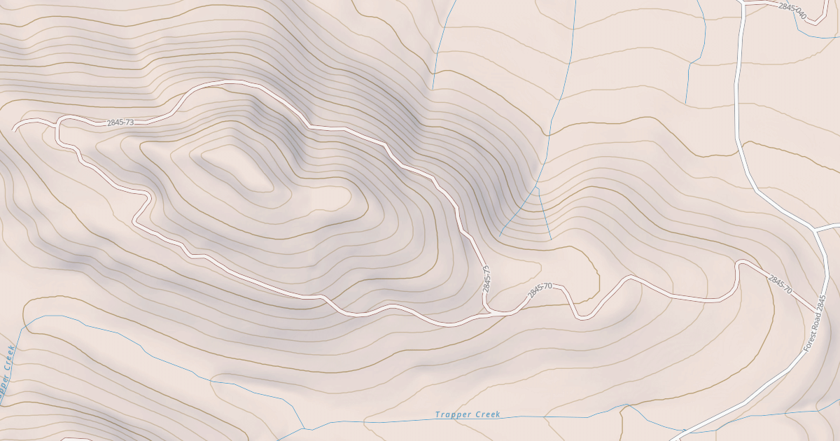 Map preview of USFS Motor Vehicle Use Map Roads {11308D17-CA97-4C5D-A849-51EF1533F870}