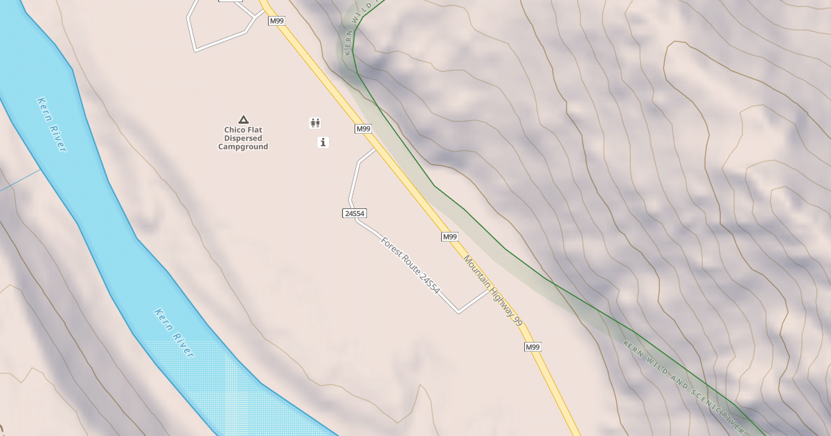 Map preview of CHICO FLAT-B