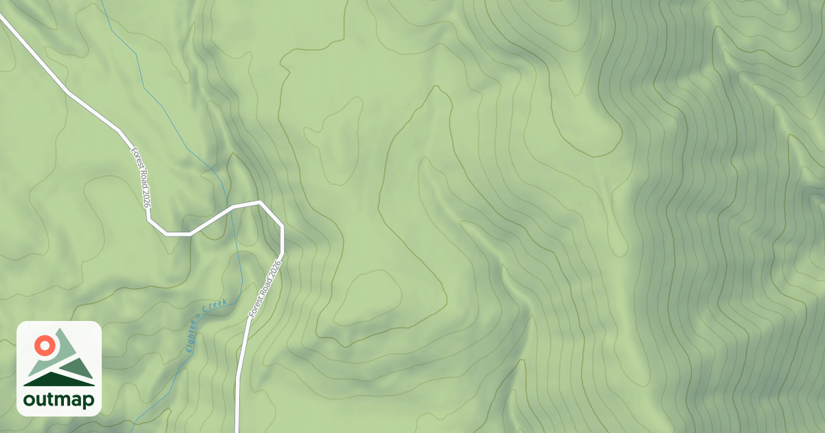 Map of BRUSHY RD