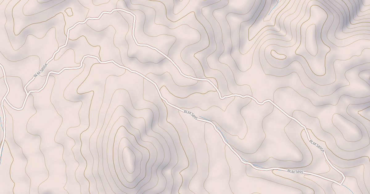 Map preview of BLM National GTLF Public Motorized Roads 38ac7144-a776-4f50-8d6c-82aa01bdec4d