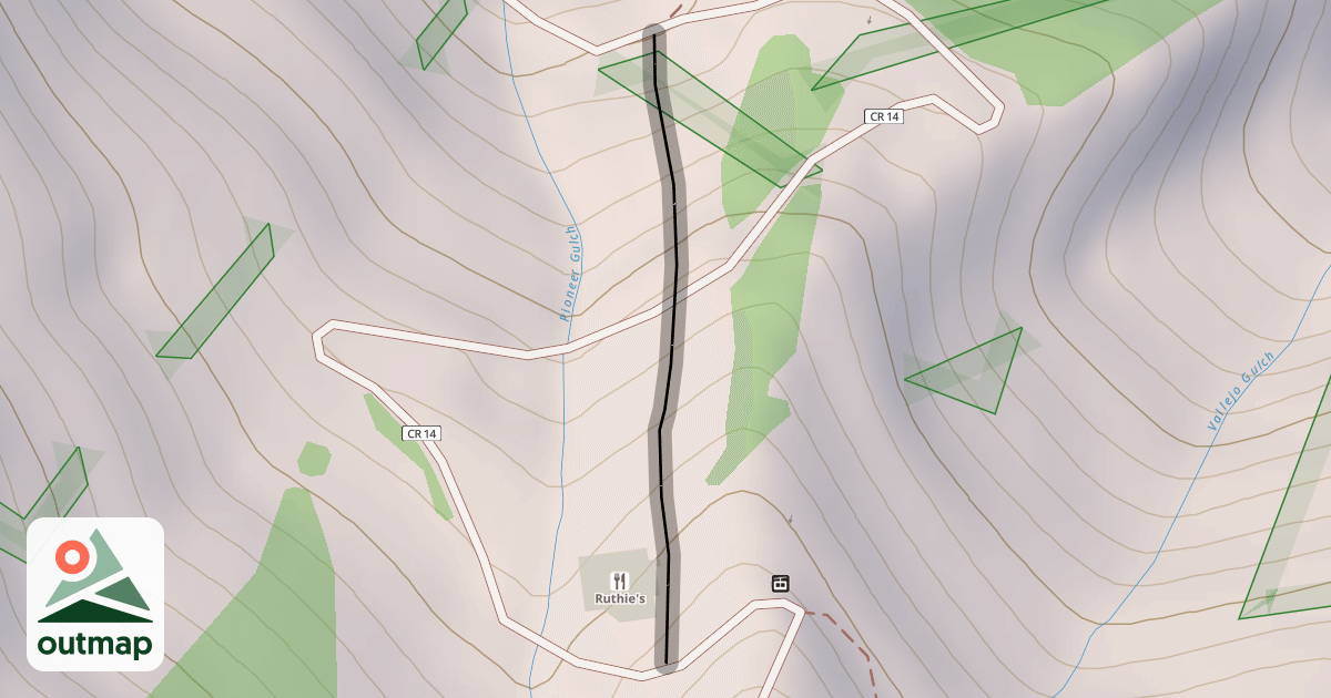 Map of Lower Roch Run