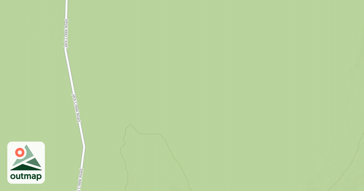 Map of JACK CREEK SPUR 1U