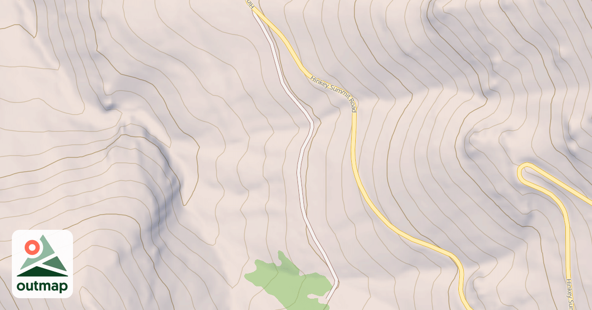 Map of HINKEY SUMMIT SPUR E