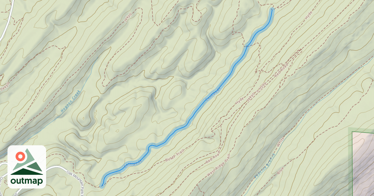 Map of Centipede