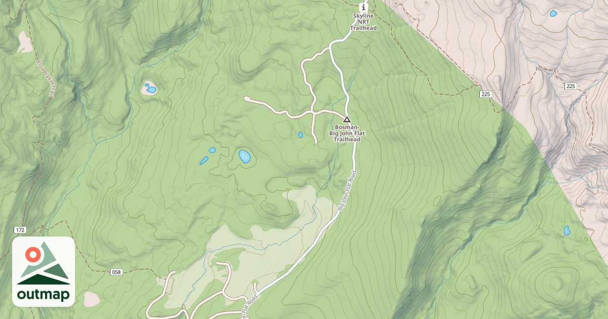 Map of BIG JOHN-MARYSVALE